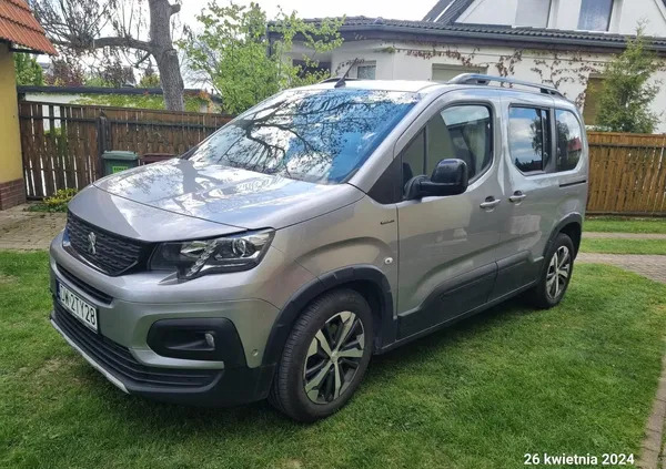 peugeot rifter Peugeot Rifter cena 78000 przebieg: 135000, rok produkcji 2018 z Wrocław